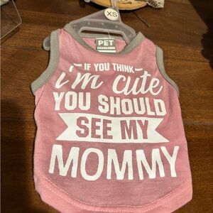 Pink Sleeveless Shirt